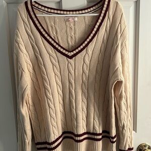 Vneck sweater